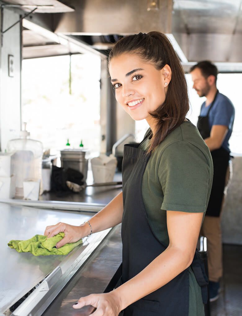 Nettoyage pour la production alimentaire